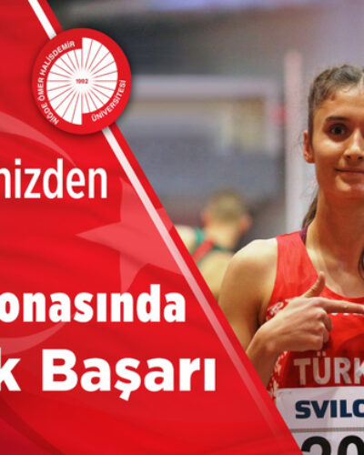 Niğde Ömer Halisdemir Üniversitesi Öğrencimizden Balkan Şampiyonasında Büyük Başarı