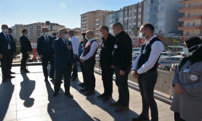 Niğde’de Sağlık Çalışanlarımıza COVİD-19 Salgını ile Mücadele Sürecinde Gösterdikleri Özverili Çalışmalarından Dolayı “Teşekkür Belgesi” Verildi