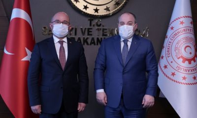 Bakan Varank, KOP Başkanı Şahin’i kabul etti