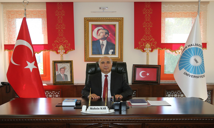 Rektörümüz Prof. Dr. Muhsin Kar’dan Berat Kandili Mesajı