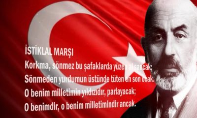 Valimiz Sayın Dr. Yılmaz Şimşek’in 12 Mart İstiklal Marşının Kabulünün 100. Yılı Mesajı