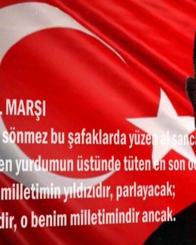Valimiz Sayın Dr. Yılmaz Şimşek’in 12 Mart İstiklal Marşının Kabulünün 100. Yılı Mesajı