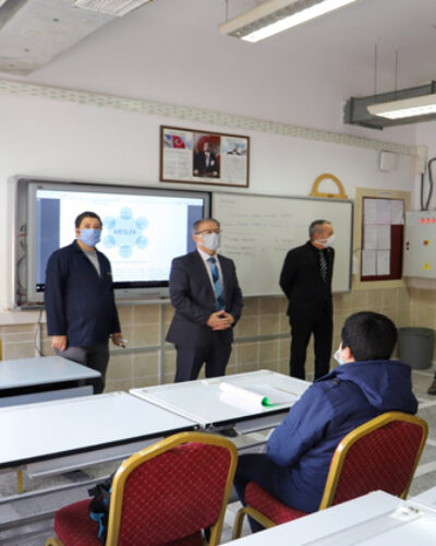 İl Milli Eğitim Müdürümüz Halil İbrahim YAŞAR, Okul Ziyaretlerine Devam Ediyor.