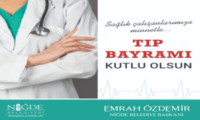 Başkan Özdemir’den 14 Mart Tıp Bayramı Mesajı