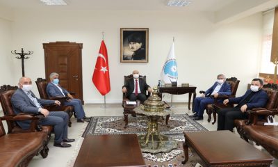 Memur-Sen Genel Başkan Vekili Selvi’den Rektörümüze Ziyaret