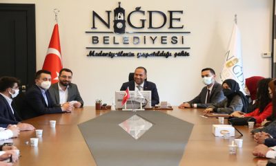 AK Parti Gençlik Kolları’ndan Başkan Özdemir’e Ziyaret