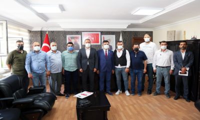 Niğde Gazeteciler Cemiyetinden Başkan Özdemir’e Ziyaret