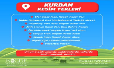 Niğde Belediyesi Kurban Bayramına Hazır