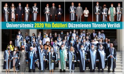 Niğde Ömer Halisdemir Üniversitesi 2020 Yılı Ödülleri Düzenlenen Törenle Verildi