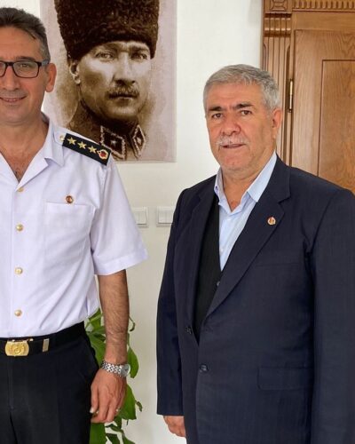 Niğde İl Jandarma Komutanı Jandarma Albay Nihat Özkök’e nezaket ziyareti