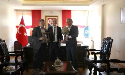 Rektör Uslu’ya Ziyaretler Devam Ediyor