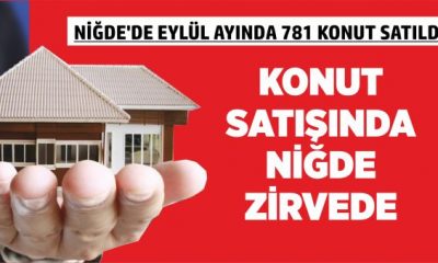 Konut satışında Niğde zirvede!