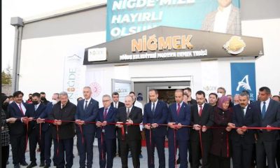 EKMEK ÜRETİM TESİSİ NİĞDE’YE HAYIRLI OLSUN