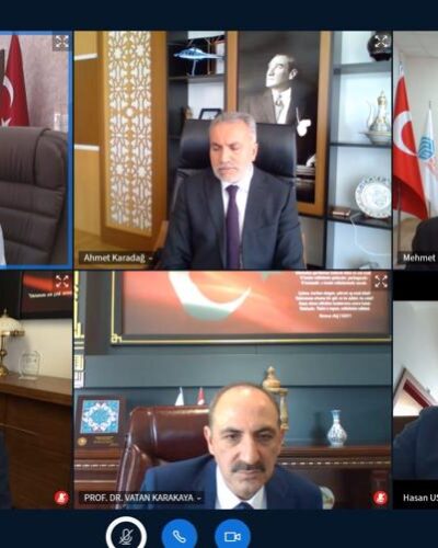 Rektör Uslu, Anadolu Üniversiteler Birliği Toplantısına Katıldı