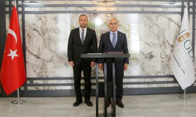 Vali Koç, Başkan Özdemir’i ziyaret Etti