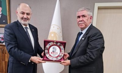 Ünver’den, Türkiye Sevdalısı Kavaklıoğlu’na Ziyaret