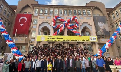 Niğde Mimar Sinan Mesleki ve Teknik Anadolu Lisesinden Muhteşem Mezuniyet Töreni
