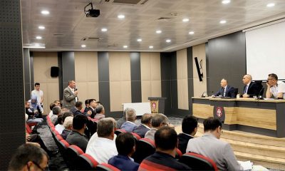 Vali Mustafa Koç Köy Muhtarlarıyla Bir Araya Geldi