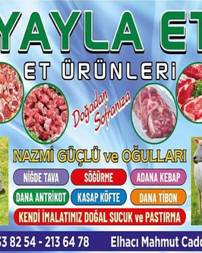 YAYLA ET