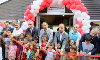 NİĞDE BELEDİYESİ’NDEN ÇOCUKLAR İÇİN KÜTÜPHANE