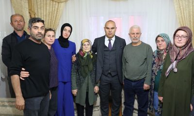 Koç çiftinden şehit ailesine ziyaret