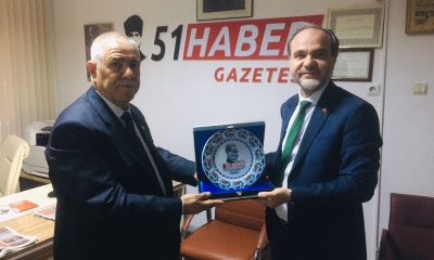 Rektör Uslu’dan Gazetemize Nezaket Ziyareti