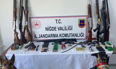 Ağcaşar’da ruhsatsız silah operasyonu