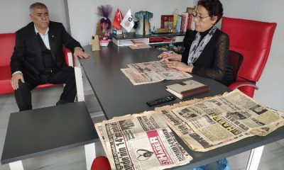 Usta Gazeteci Ünver’den Türkeş’e ziyaret