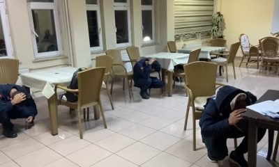 Öğrenci yurdunda Çök –Kapan-Tutun Tatbikatı