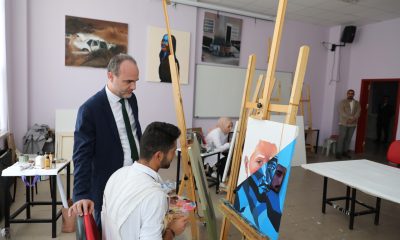 Rektör Uslu’dan Güzel Sanatlar Fakültesine Ziyaret