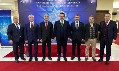 Rektör Vizyon Üniversitesi’nin Mezuniyet Törenine Katıldı