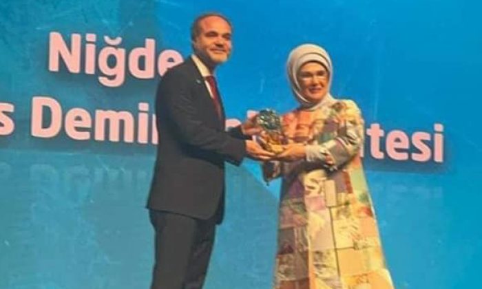 NÖHÜ’ye Sıfır Atık ödülü