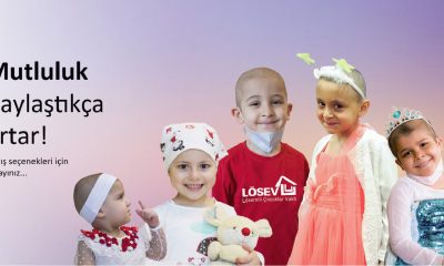 LÖSEV, lösemili çocukların  yüzlerindeki gülümsemeye  ortak olmaya çağırıyor