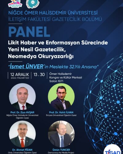Rektör Uslu’dan panel ve sergiye davet
