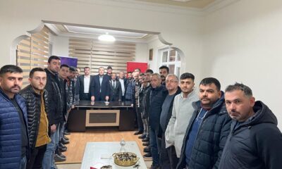 Harb-İş Sendikası Şube Temsilcisi Nazmi Konuş’a ziyaretçi akını