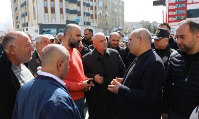 Vali Koç, depremden etkilenen vatandaşları dinledi