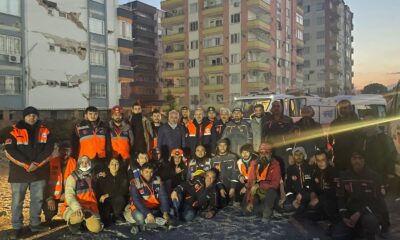 Çalışmalarını tamamlayan Niğde AFAD ekibi Hatay’a sevk edildi