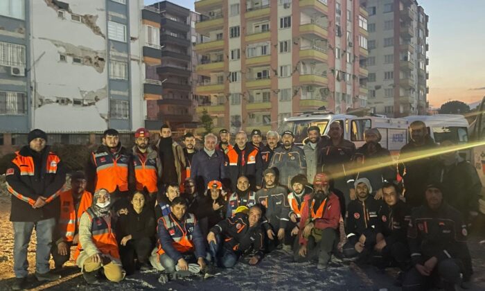 Çalışmalarını tamamlayan Niğde AFAD ekibi Hatay’a sevk edildi
