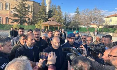 Vali Koç, Obruk’ta incelemelerde bulundu