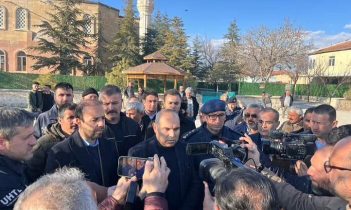 Vali Koç, Obruk’ta incelemelerde bulundu