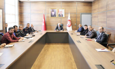 Niğde İl Afet Koordinasyon Kurulu toplandı