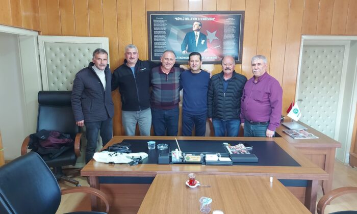 Gönüllerin Başkanı Fatih Eriç’e ziyaretçi akını