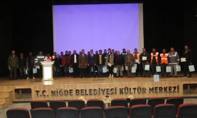 Niğde Belediyesi’den Biyosidal Ürün Uygulayıcı Eğitimi