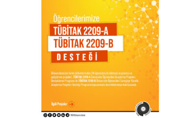 Öğrencilere TÜBİTAK Desteği