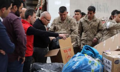 Vali Koç, depremzedelerle görüştü