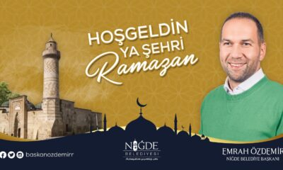 Başkan Özdemir’den Ramazan Ayı Mesajı