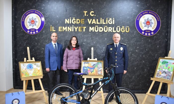 Dereceye giren öğrenciler ödüllendirildi