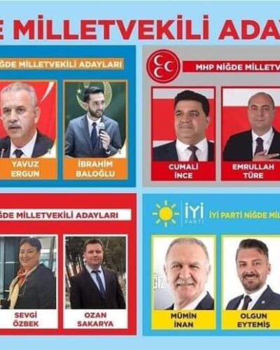 Milletvekili adayları belli oldu