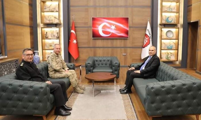 Tümgeneral Köroğlu’ndan Vali Koç’a ziyaret