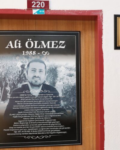 Deprem Şehidi Akademisyenin  Adı Kütüphanede Yaşayacak